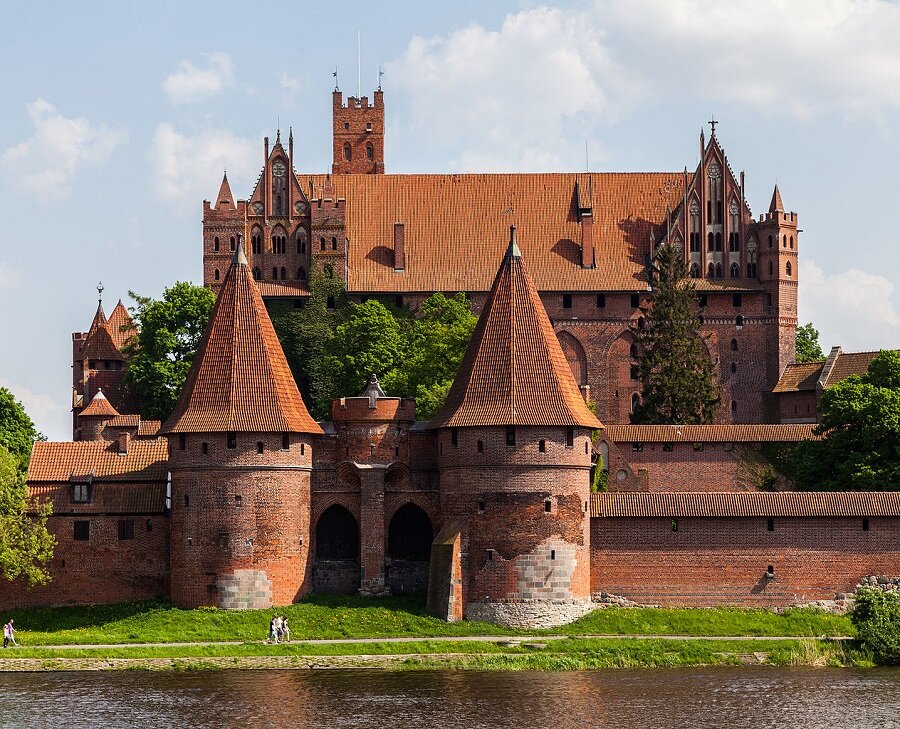 Замок Мальборк. Источник: Wikimedia Commons