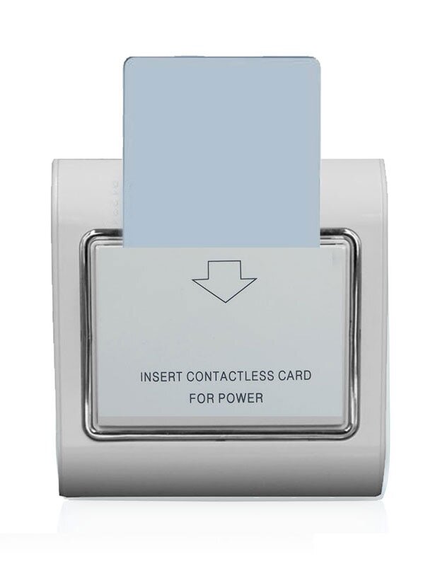 Insert contactless card for power