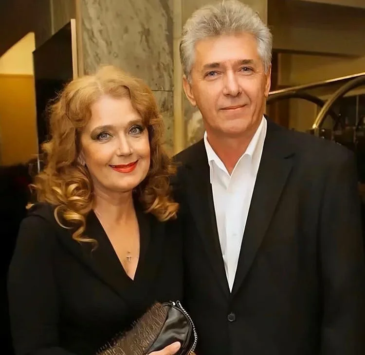 Ирина Алфёрова с мужем