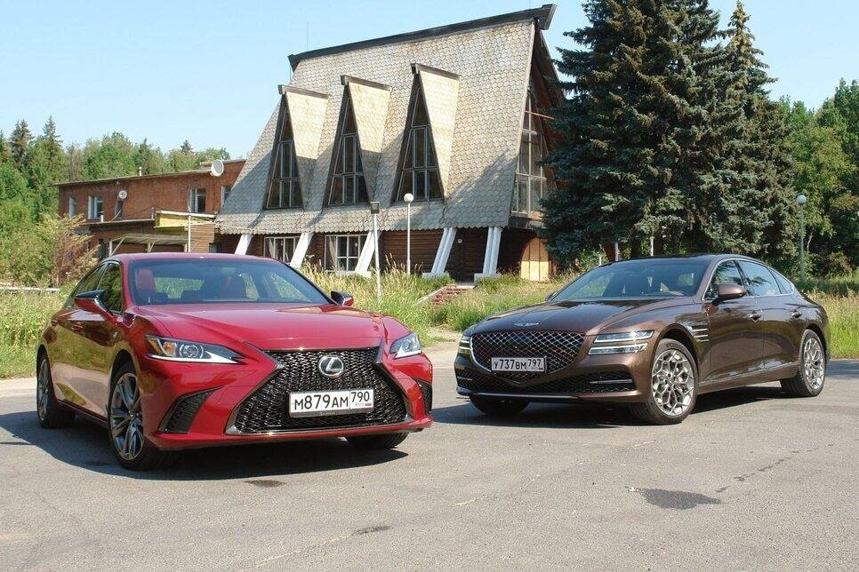 Lexus ES 350 vs Genesis G80