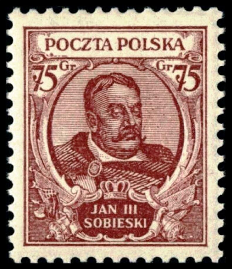 Король Ян III Собеский. Польша, 10 июня 1930 г. Каталог Michel: №264 