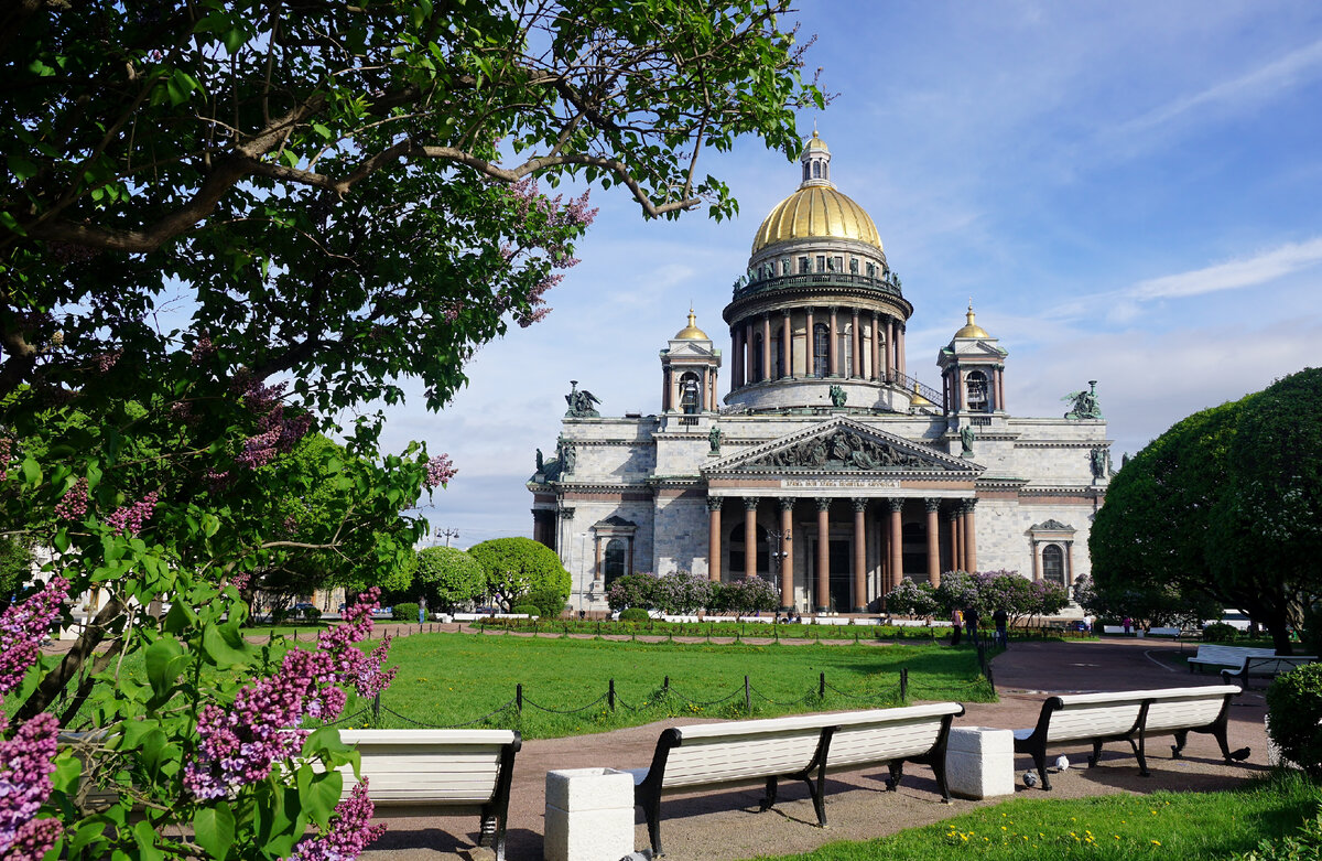 Исаакиевский сквер фото