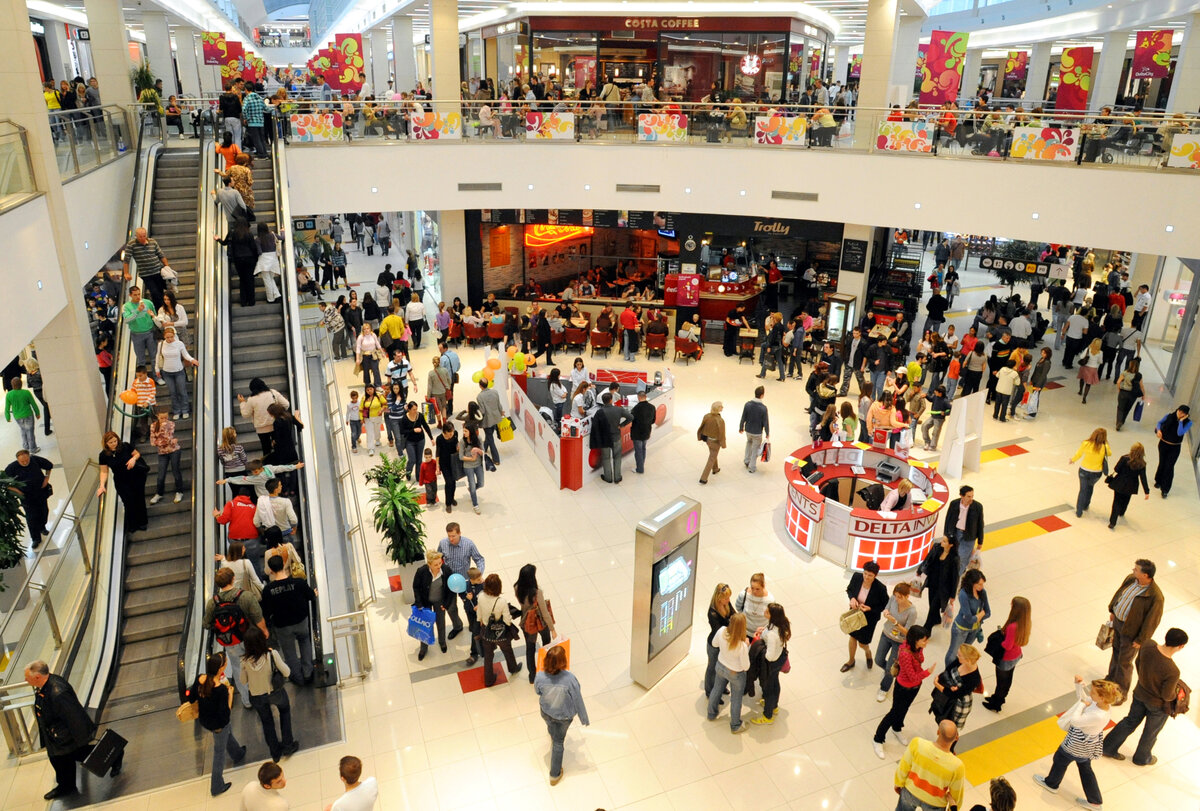 Места массового скопления.