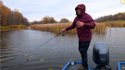 Щука в сильный ветер: укрыться и поймать.Часть 1. Алексей Шанин