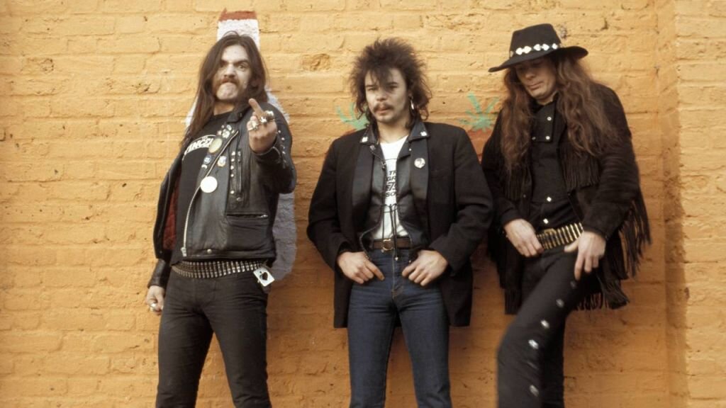 Ian "Lemmy" Kilmister, Phil "Philthy Animal" Taylor, "Fast" Eddie Clarke