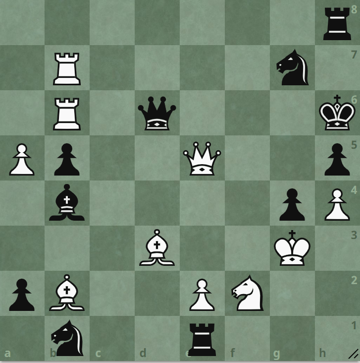 мат в 1 ход, хб