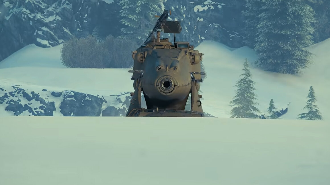 Ну, привет! Я не робот - я танк