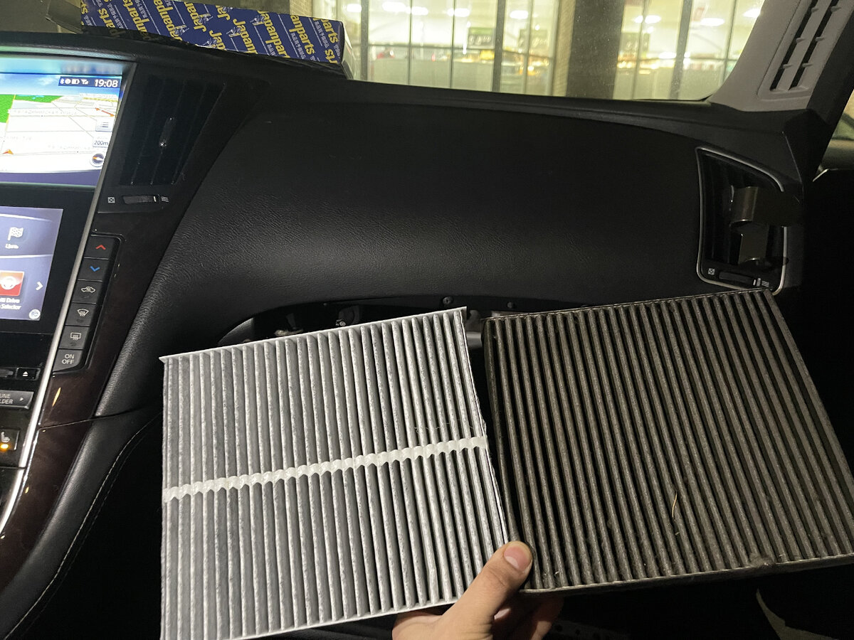 старый справа, новый слева