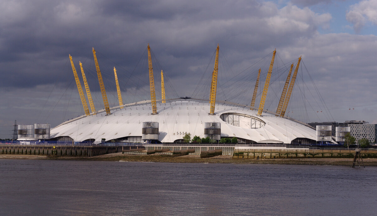 Гигантомания в архитектуре. Millennium Dome. | Архитектура и фейерверки. |  Дзен