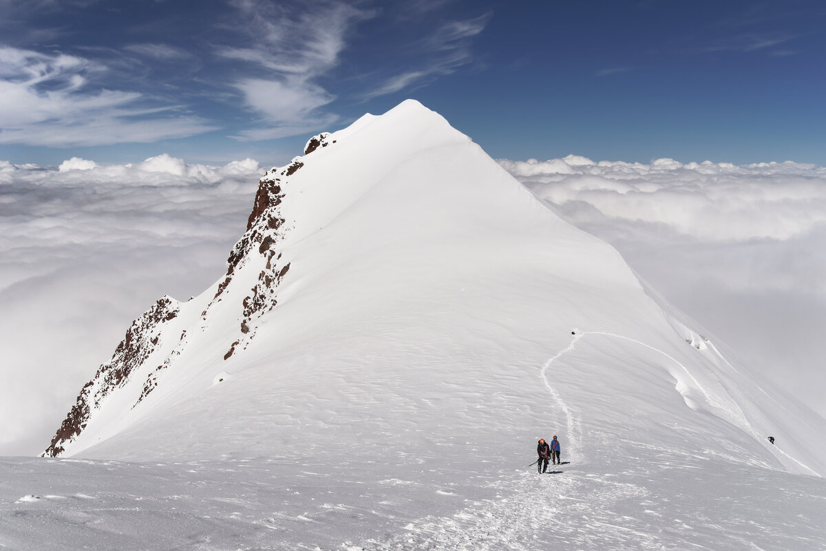 Kazbek восхождение Грузия