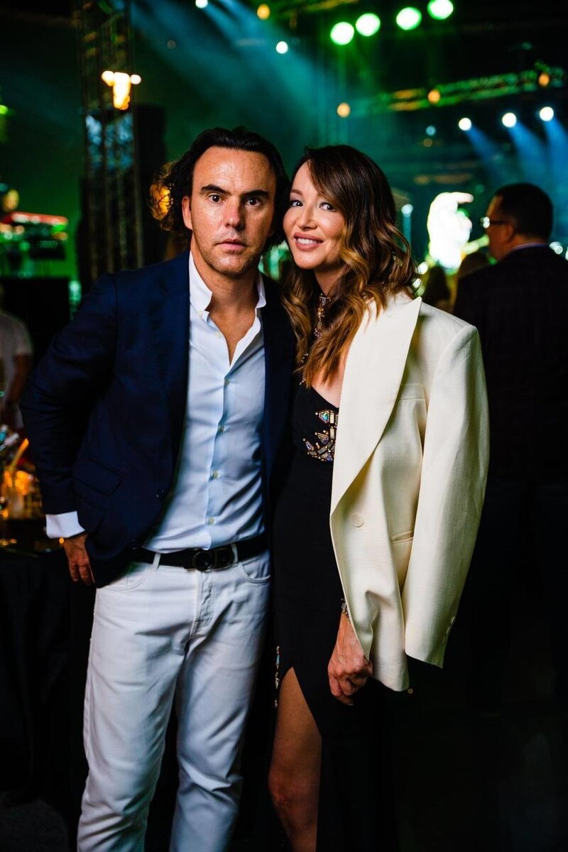 Хорхе Иглесиас и Ана Антик