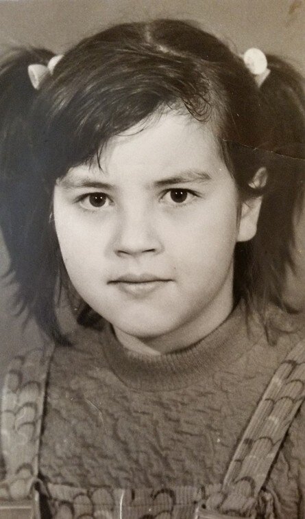 Первоклассница. 