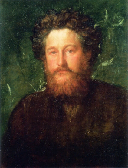 George Frederic Watts portrait of William Morris 1870