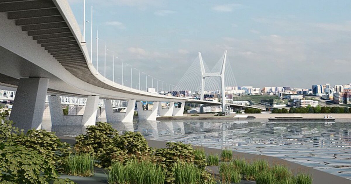 Фото новый мост новосибирск