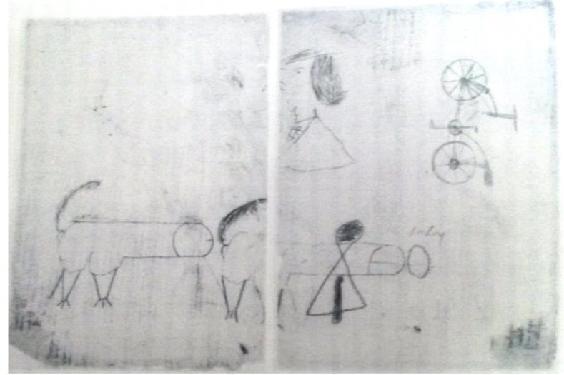 Птицы-фаллосы в Атлантическом кодексе Леонардо да Винчи. Начало XVI века.
