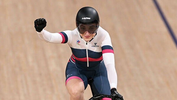   Олимпиада-2020. Велоспорт. Трек. Женщины. Командный спринт© РИА Новости / Алексей Филиппов