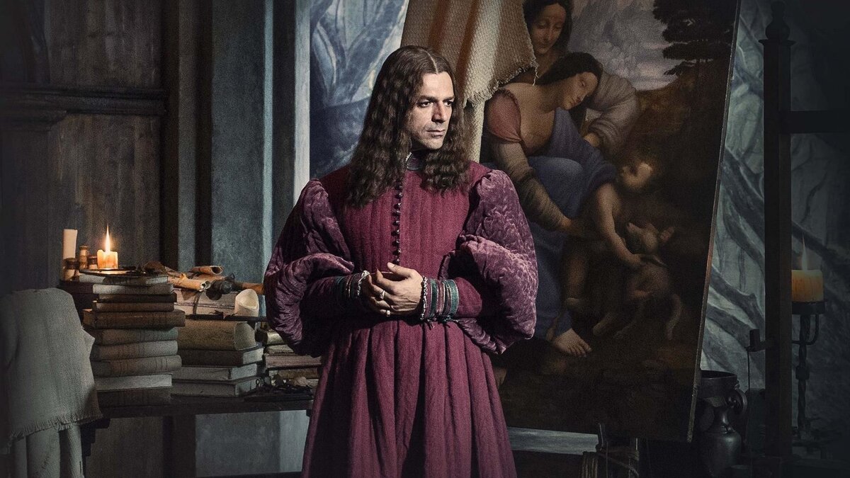 кадр из фильма Леонардо да Винчи. Неизведанные миры 2019 года