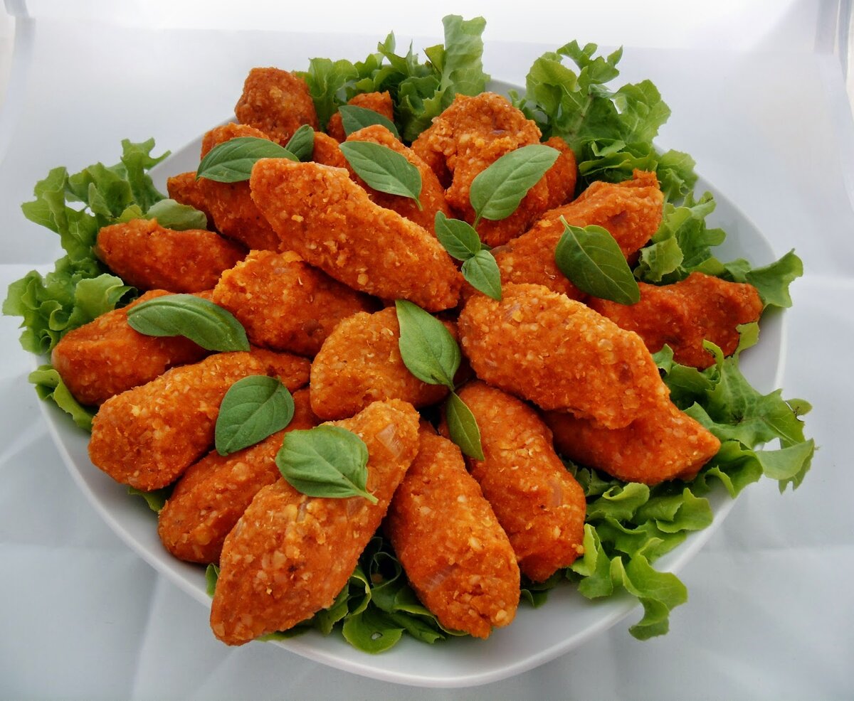 Котлеты из чечевицы.