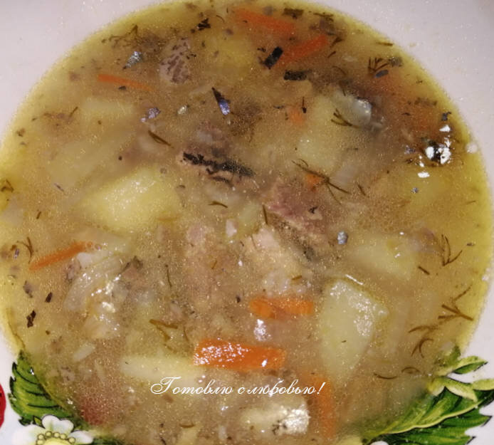 Рецепт быстрого супа из рыбной консервы: