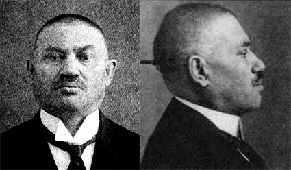 Фото Евно Азефа из секретного архива Департамента Полиции