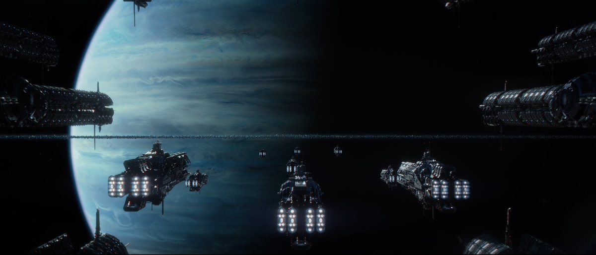 Внушительная космическая флотилия