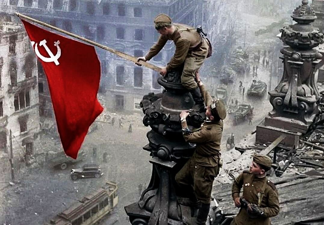 Взятие рейхстага 1945 рисунок