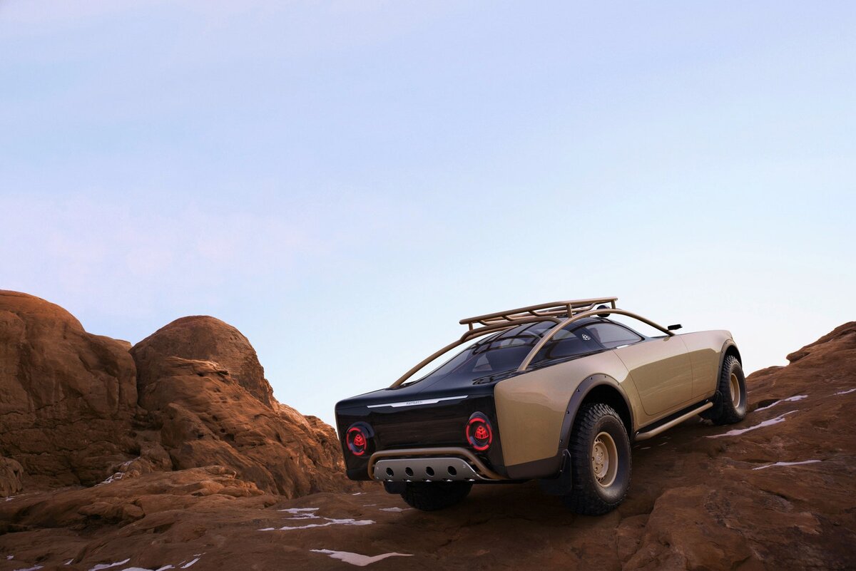 Maybach оснащен шипованными шинами для движения по труднопроходимой местности, встроенной дугой безопасности над кабиной для защиты пассажиров, а также передними и задними защитными пластинами