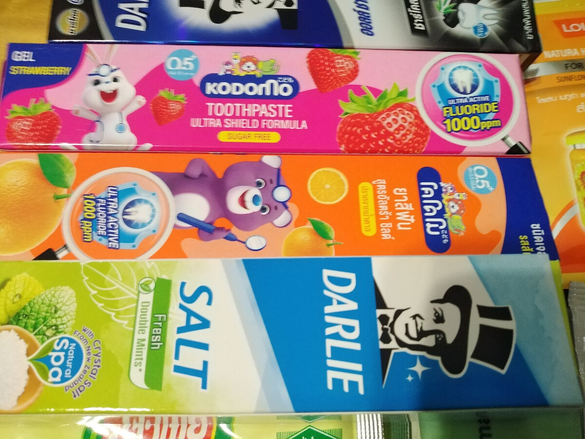 Зубные пасты. Детские, взрослые. С бамбуком, с нимом. Мой любимый мангустин. 