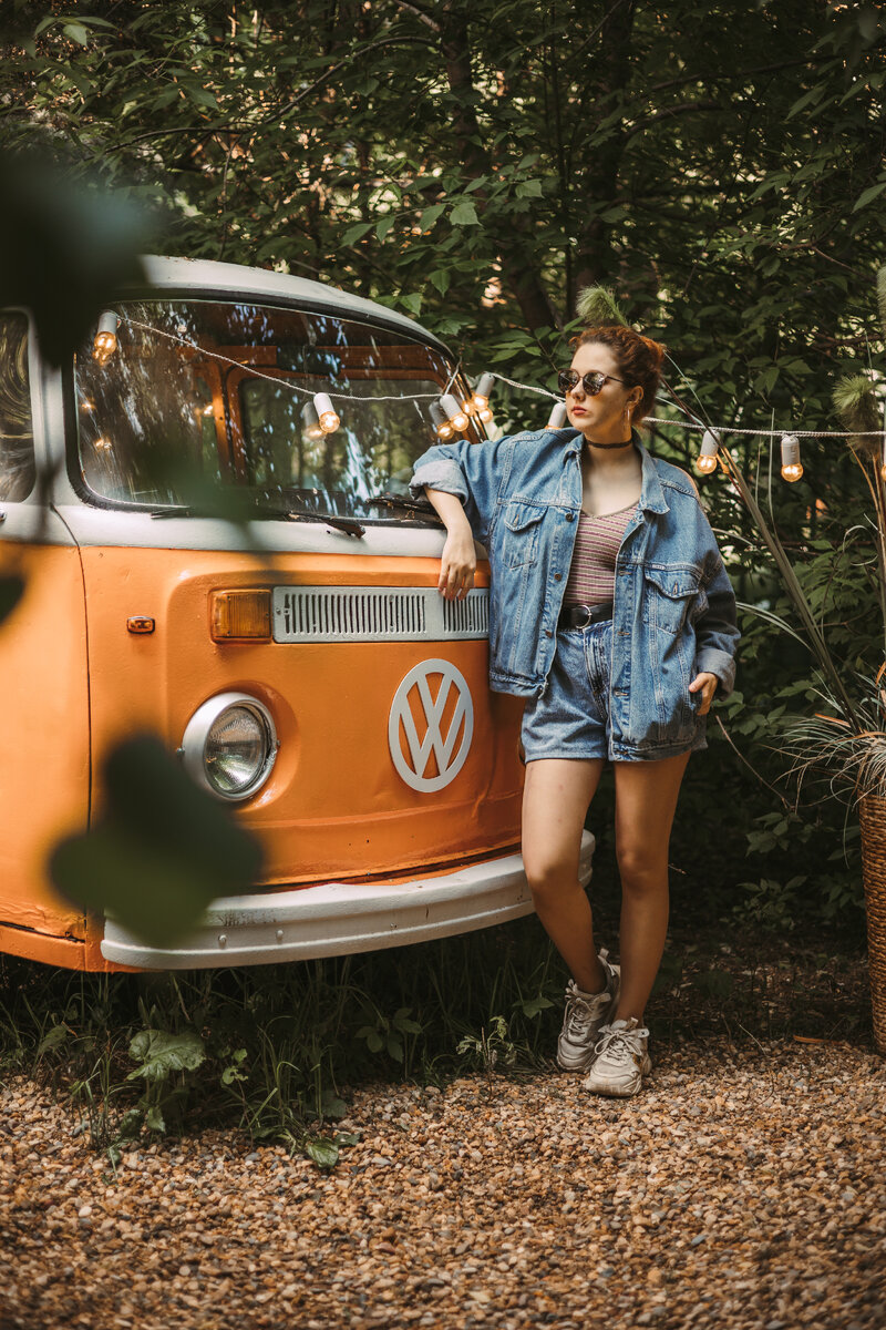 Экспресс фотосессия в локации BUS, фотостудии Cross на Зорге.