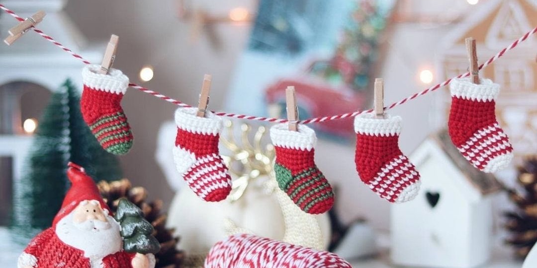 Носочек новогодний