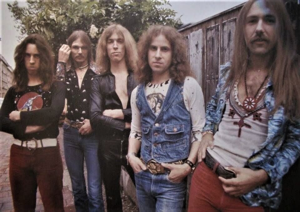 Группа Scorpions 1975 год. Фото из открытых источников.