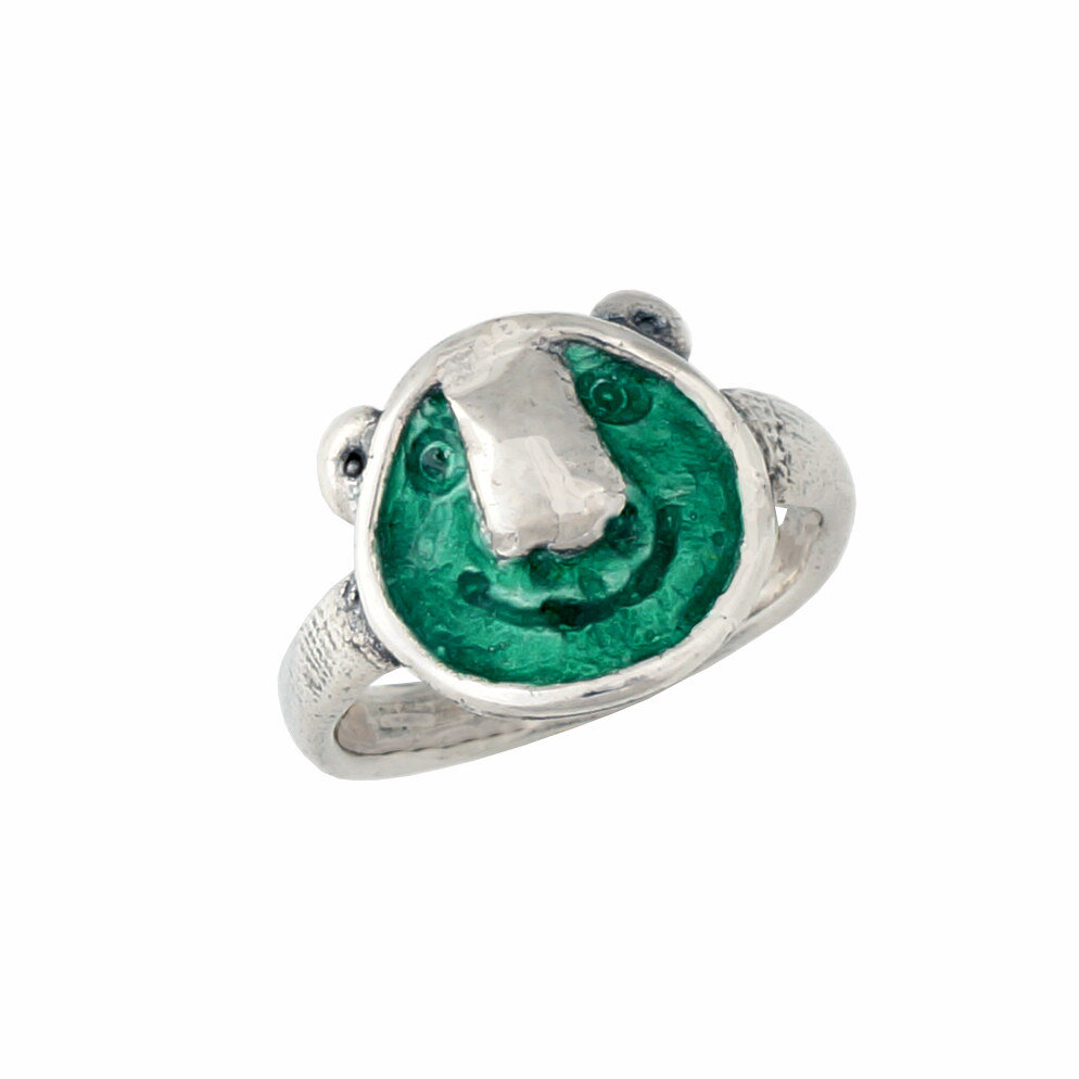 Кольцо Миша металл: серебро 925 вставки:горячая эмаль,2741 рубль.