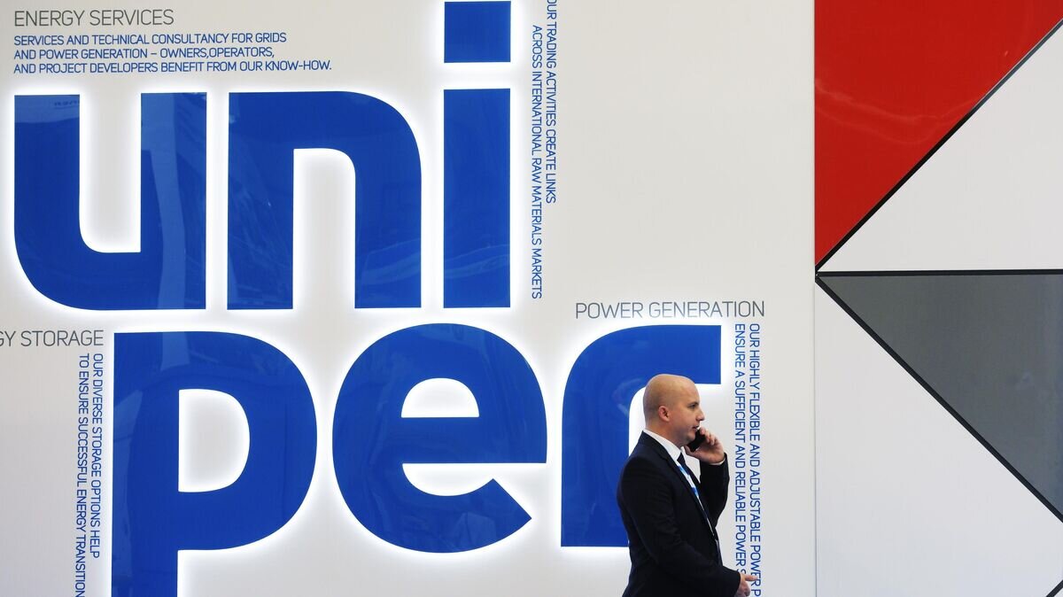    Логотип компании Uniper© РИА Новости / Александр Гальперин