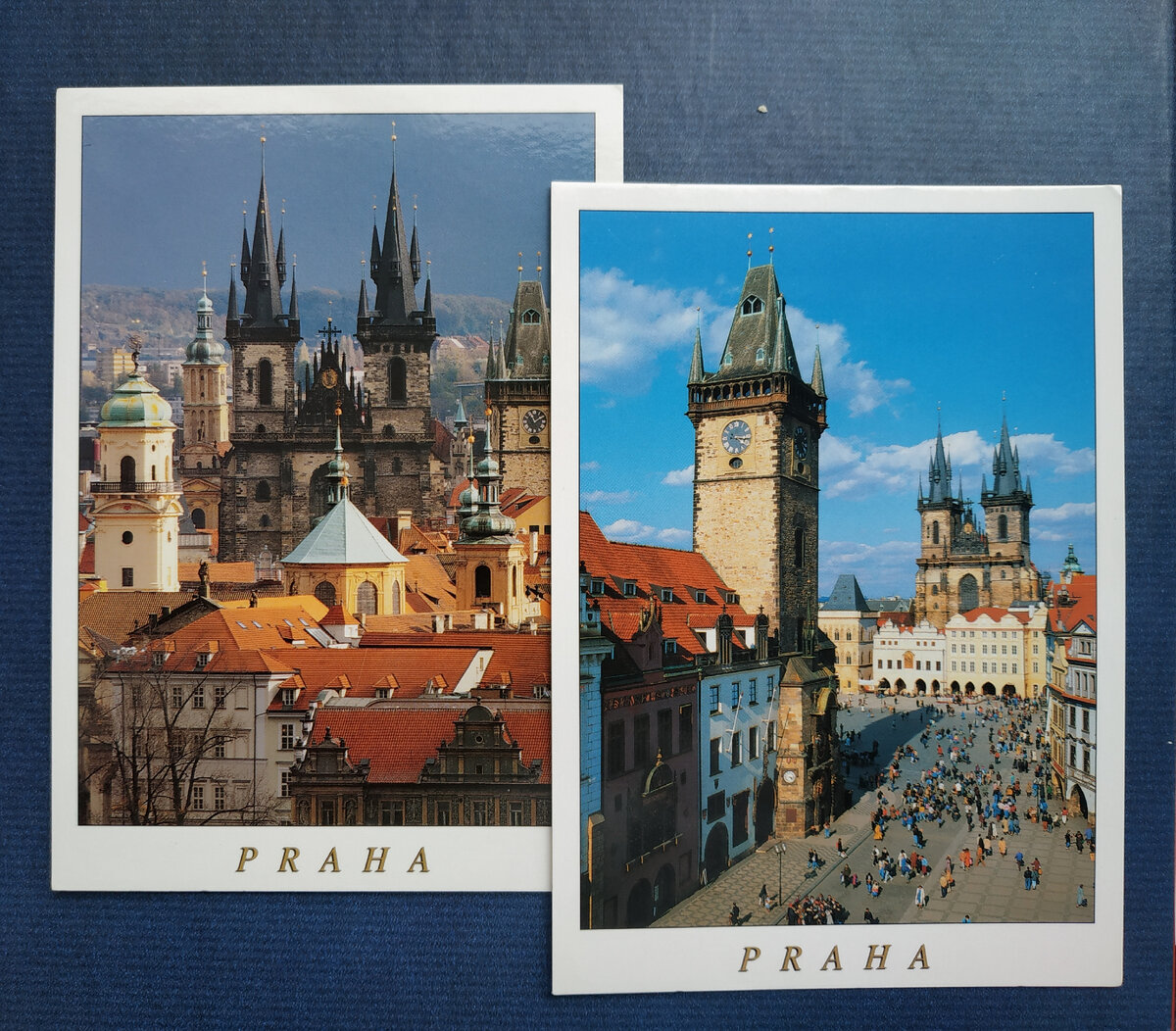 Открытки с видами Праги