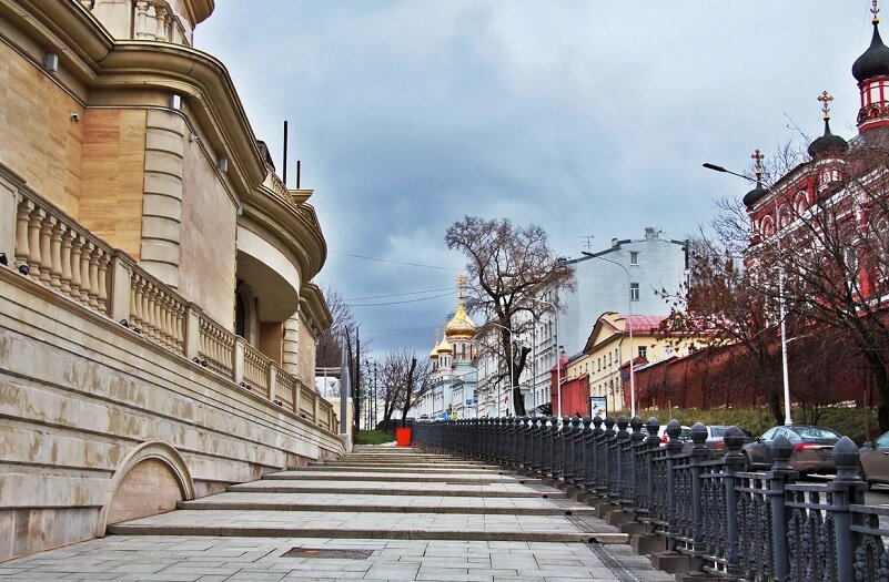 Подъем для пешеходов.