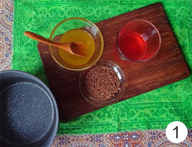 Фото автора. Льняной кисель Сибирский