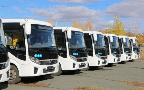   8 новых автобусов ПАЗ прибыли в Орск и пополнили парк муниципального предприятия Белов Михаил Александрович