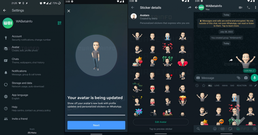    Стикеры в WhatsApp