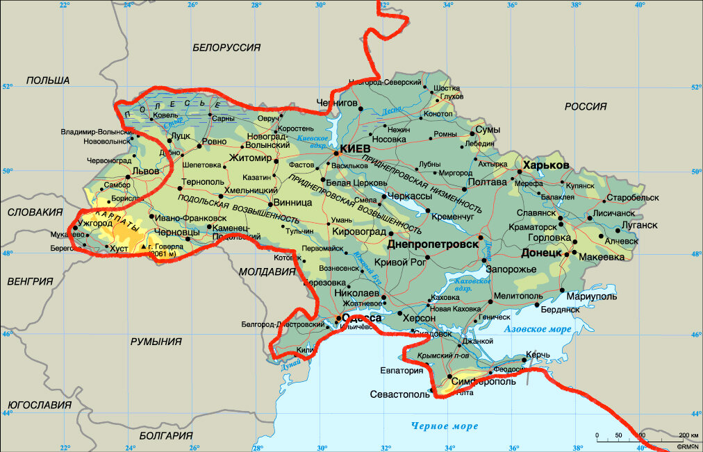 Примерно вот так будет выглядеть Россия