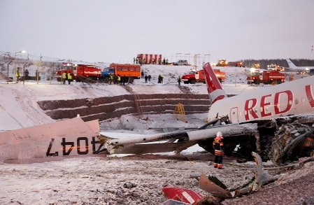 Ту-204 после выкатывания в аэропорту Внуково