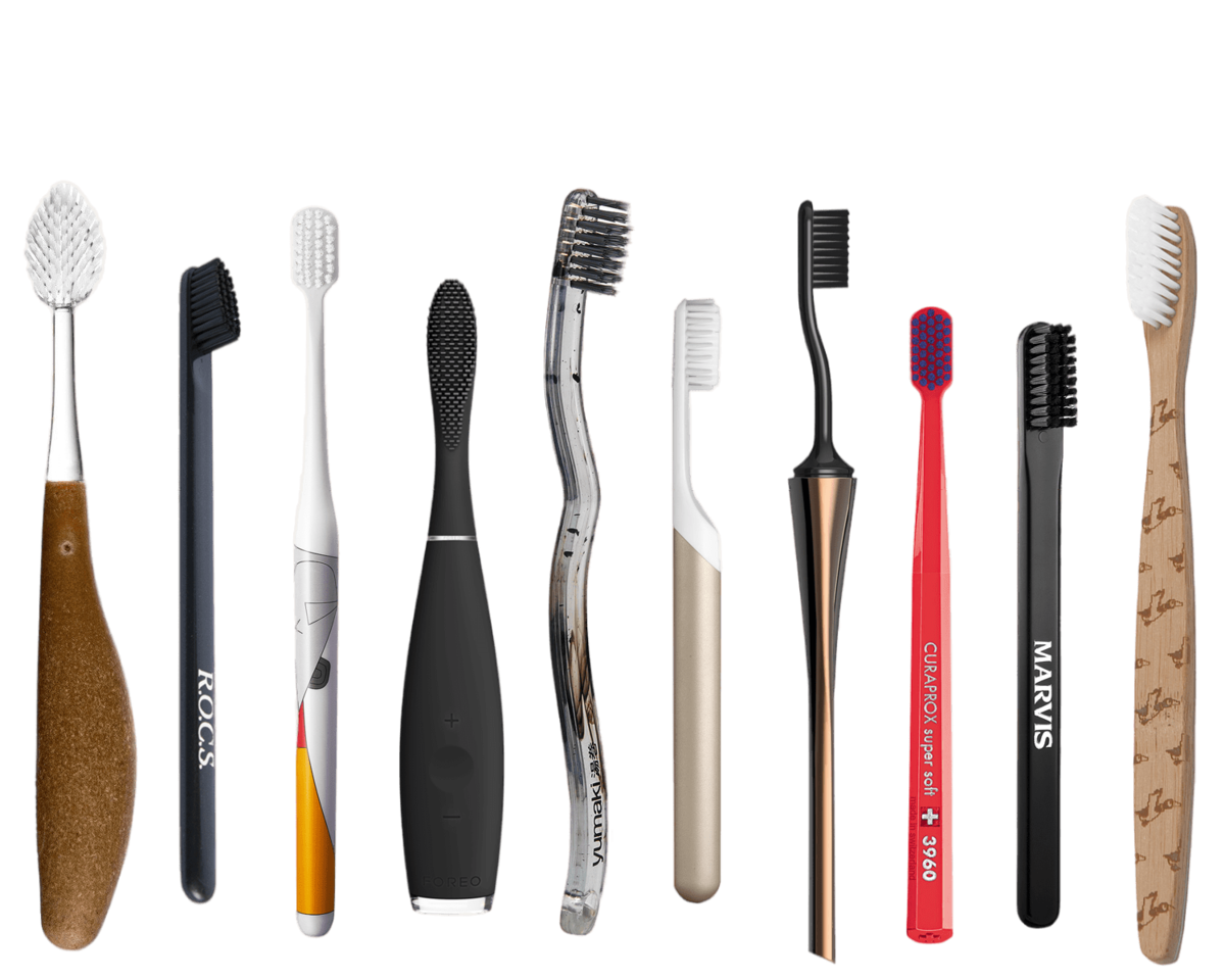 разные зубные щётки