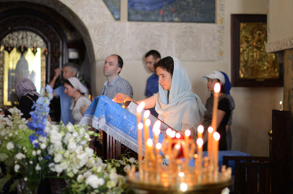 в Покровском соборе Марфо-Мариинской обители