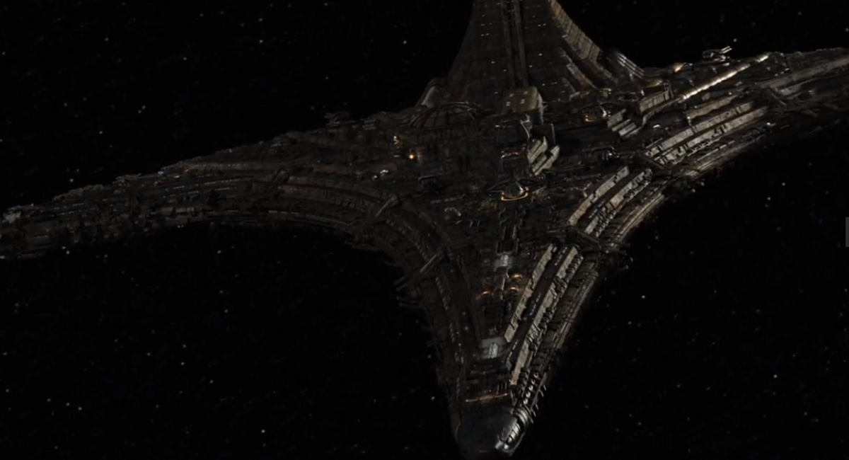 обработанный скриншот из сериала Звезные врата: Вселенная