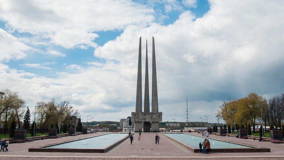 Площадь победы витебск фото