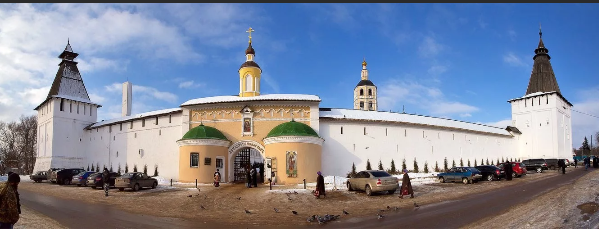 Калужский кремль фото Пафнутьево-Боровский монастырь. Поездка выходного дня - всего 100 км от Москвы С