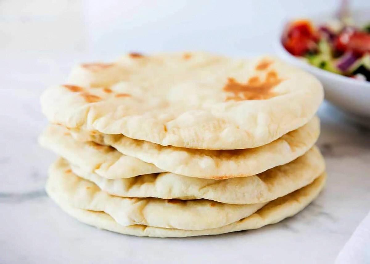 Tortillas and Pita Bread together