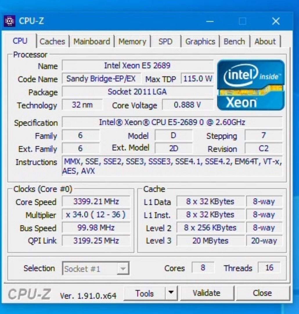 Xeon E5 2689. Пожалуй лучший процессор с Aliexpress по соотношению  цена/производительность! | VitalistPC | Дзен