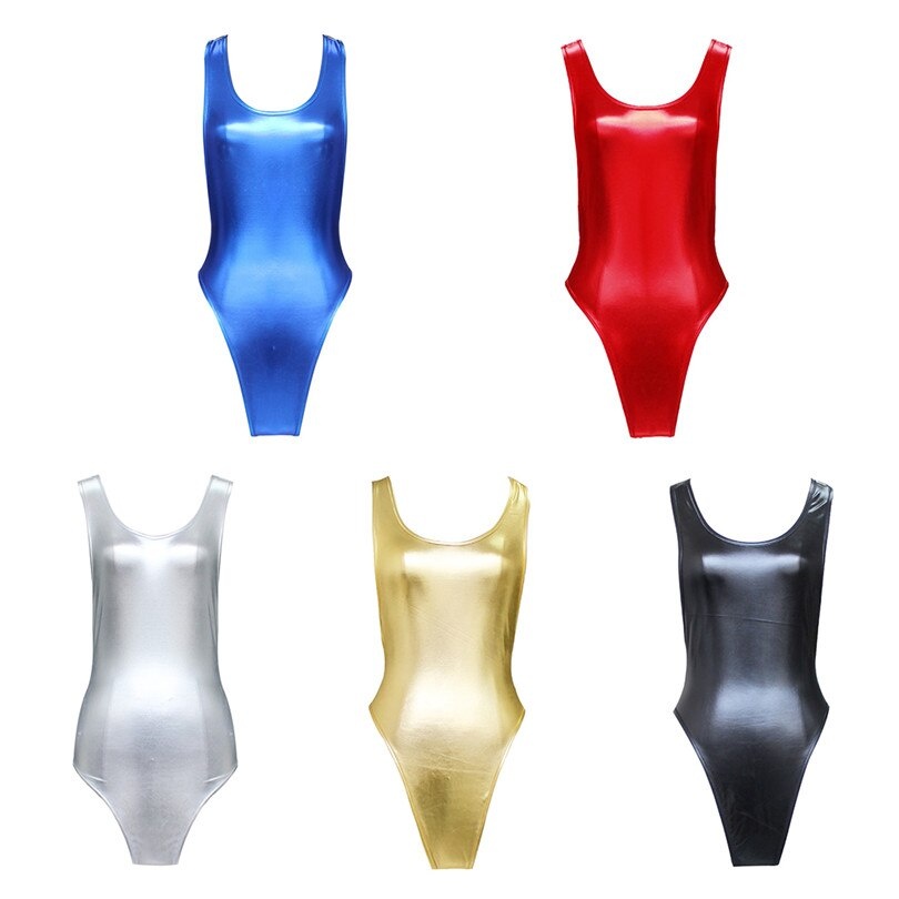 Латексный купальник