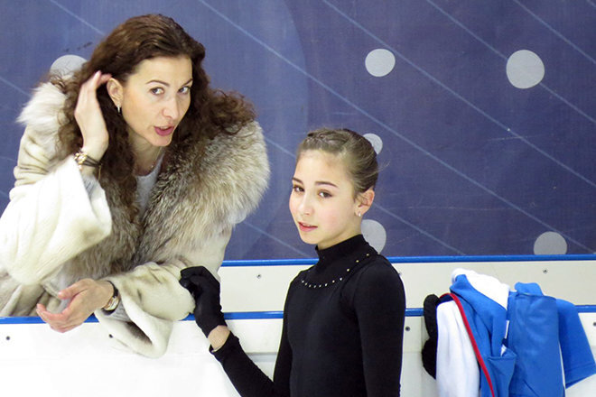 Этери Тутберидзе и ее дочь Диана Дэвис. Фото из открытых источников