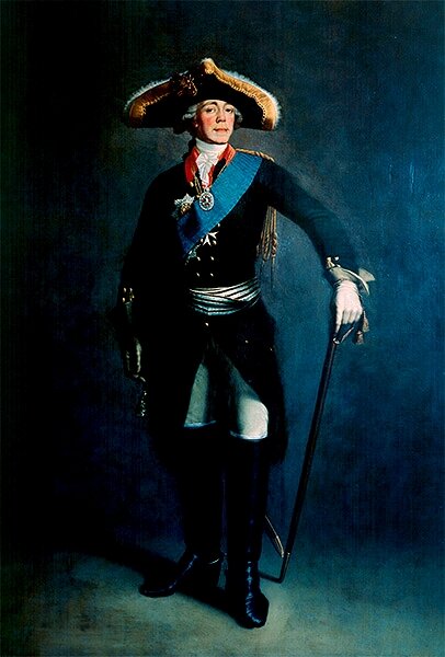 Изображение Павла Первого.